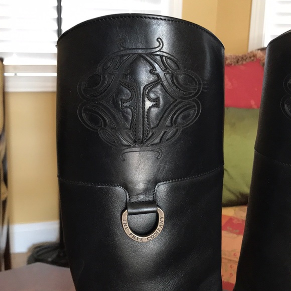 Frye Logo Boots Size 7 - Picture 2 of 8